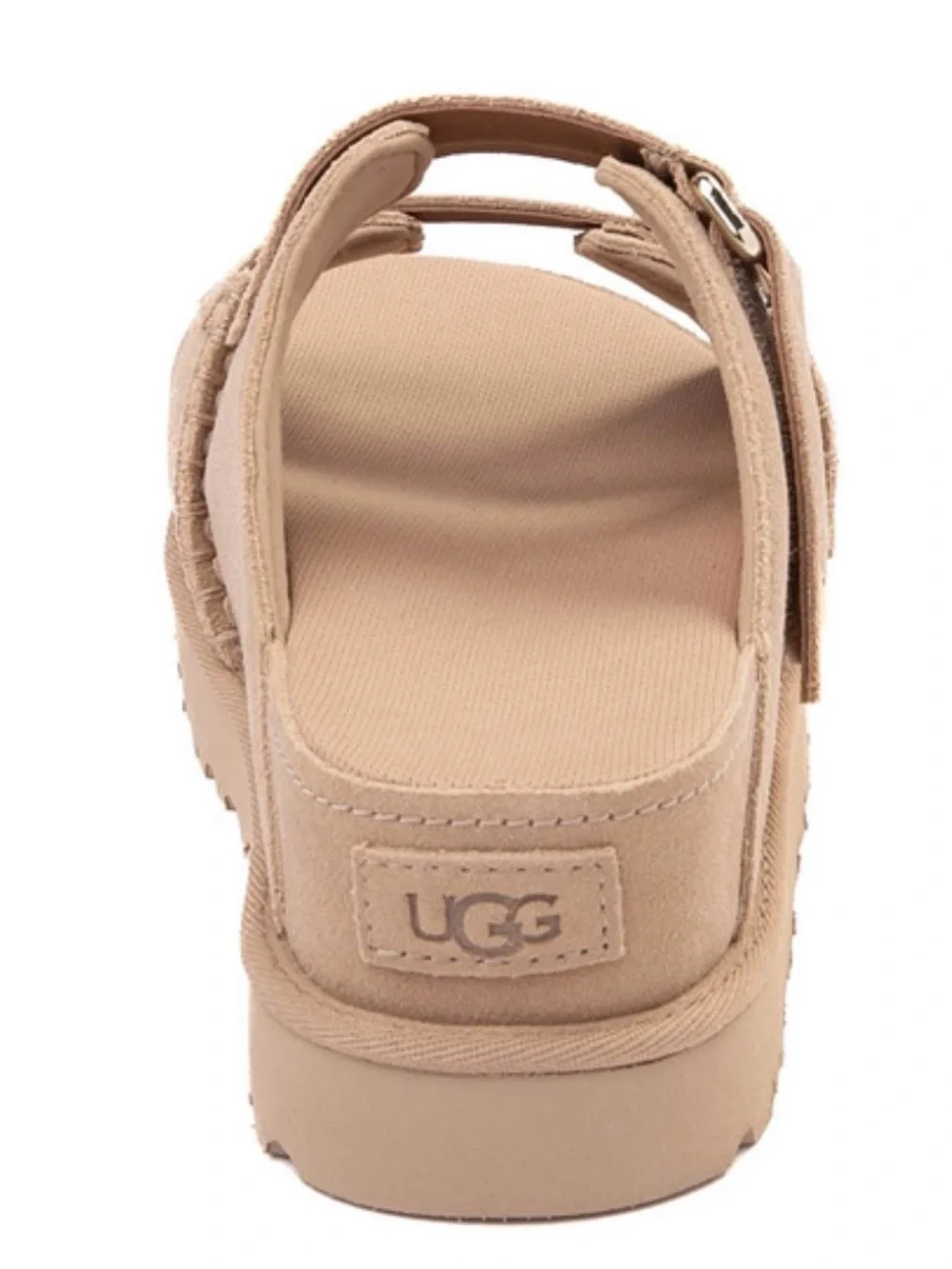 NWT Womens UGG® Goldenstar Hi Slide Sandal - Sand SIZE 10